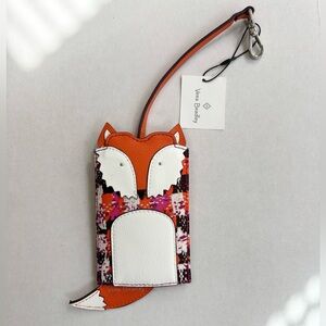 Vera Bradley Novelty Fox ID Bag Charm Luggage Tag